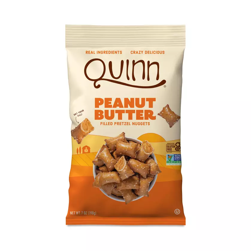 Quinn, Peanut Butter Filled Nuggets, 7 Ounce